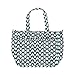JuJuBe Super Be Large Everyday Lightweight Zippered Tote Bag, Onyx Collection - Black Diamond