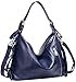 Heshe Vintage Women’s Leather Shoulder Handbags Totes Top Handle Bags Cross Body Bag Satchel Handbag Ladies Purses