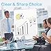 Magnetic Dry Erase Board, 36 x 24 Dry Erase Board with Stand, Adjustable Height, Smooth & Durable Surface, Lightweight & Portable Tripod Whiteboard, Versatile Dry Erase Stand White Board