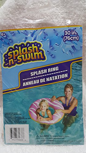 Splash n swim splash ring, glazed donut, pink