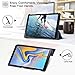 Ztotop Case for Samsung Galaxy Tab A 10.5 Inch 2018, Smart Cover Slim Trifold Stand Case with Auto Wake/Sleep for Samsung Galaxy Tab A 10.5 Tablet, Blue