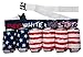 Novelty Beverage Holder Beer Belt (Red, White, and Wasted)