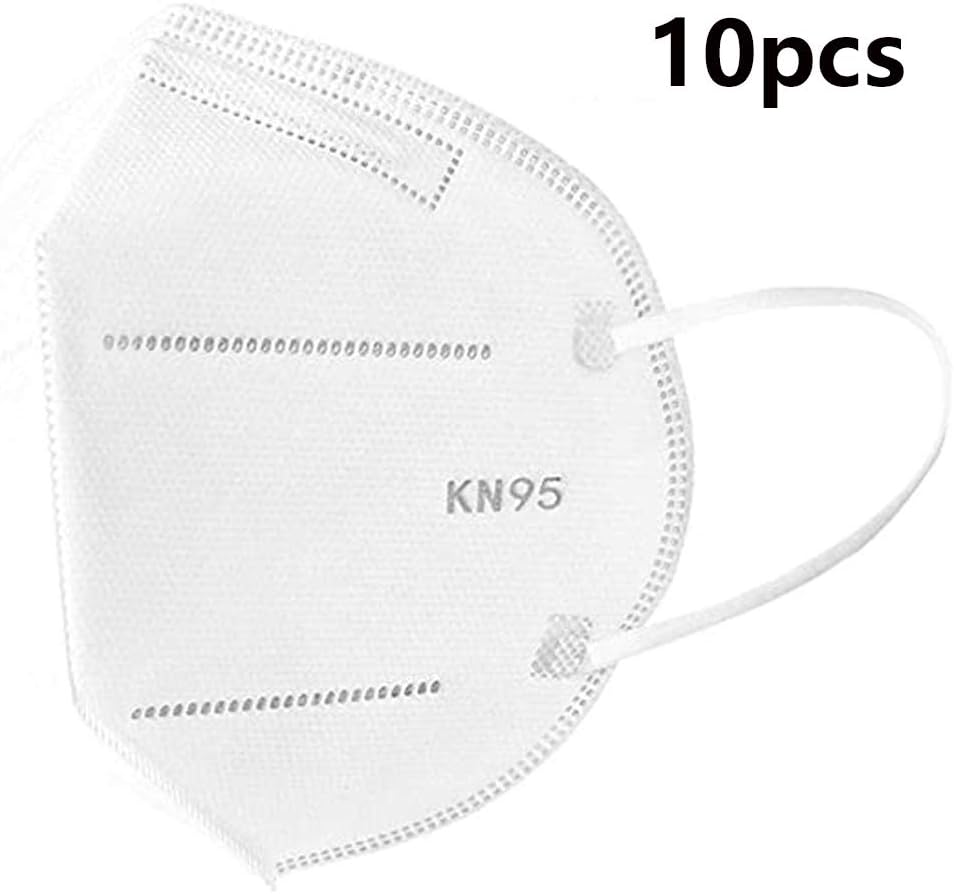 Face Filters Dust Filter Particulate Respirator Ear-Loops Respirator Activated Carbon Dustproof Filters Anti-Dust Respirator for for Motorcycle Bicycle Cycling Ski Outdoor Activities(10 PACK)