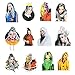 Billie Eilish The American Singer Waterproof Stickers/Decals (50 pcs) Car Stickers for Laptop Skateboard Snowboard Water Bottle Phone Car Bicycle Luggage Guitar Computer PS4(Billie Eilish)