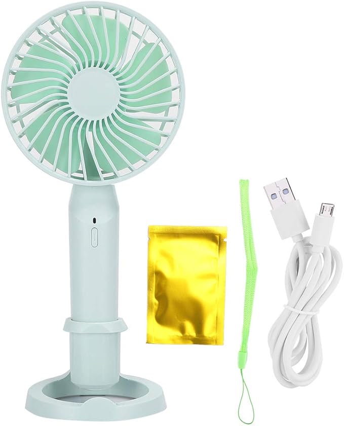 【𝐁𝐥𝐚𝐜𝐤 𝐅𝐫𝐢𝐝𝐚𝒚 𝐋𝐨𝒘𝐞𝐬𝐭 𝐏𝐫𝐢𝐜𝐞】USB Rechargeable Portable Fan Mobile Phone Stand Handheld Fan Low