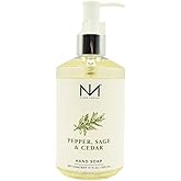 Niven Morgan Pepper, Sage and Cedar Hand Soap 11fl.oz. 325ml.