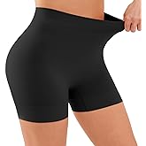 YADIFEN Slip Shorts for Under Dresses, Smooth Boyshort Panties for Women Anti Chafing Underwear Seamless Yoga Shorts