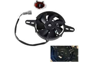 CMIYETO 12V DC Radiator Fan 4" Electric Cooling Fan Motor Replacement for NC250 150cc 200cc 250cc 300cc Water Cooled Quad ATV UTV 4 Wheeler Dirt Bike Pit Bike Buggies Karts Motorcycles Engines
