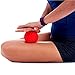 WOD Nation Massage Ball Set - 2 Solid Rubber Lacrosse Balls and 1 Trigger Point Deep Tissue Spiky Ball - Perfect for Self Myofascial Release - Includes a Convenient Travel Bag (Red & Black)