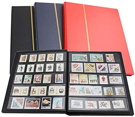 Kintome Stamp Album Stockbook 20 Page Stamp Stock Book LS2/10 Black (Black)