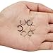 Feramox 18G 316L Stainless Steel Nose Rings Hoop Nose Piercing Body Jewelry 6PCS-8mm