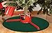 Drymate Christmas Tree Stand Mat (36”), Protects Floors from Spills and Scratches, Absorbent, Waterproof, Machine Washable, Durable, (Made in The USA)(Green)