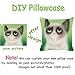 Decorbox Cotton Linen Decorative Throw Pillow Case Cushion Cover (Deer) 18 