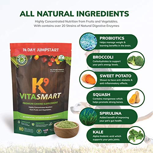 Ruff Greens K9 VitaSmart Vitamin & Mineral Supplement Nutritional