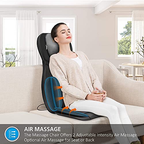 Massage Mat Snailax Vibration Massage Seat Cushion Snailax Back