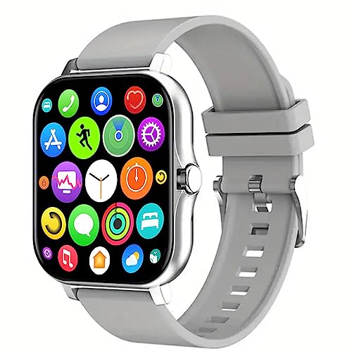 DOVIICO Smart Watch, Upgraded Fitness Full Touch Screen Smart