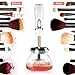 Makeup Brush Cleaner - 360 Rotation Electric Makeup Brushes Cleaner and Dryer, Fit for All Size Makeup Brushes - Remove Cosmetic Residue, Oil and Impurities from Brushes - White (White)