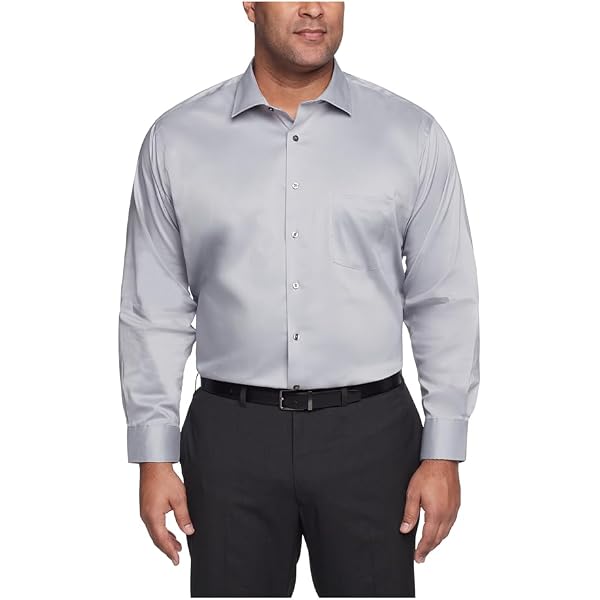 Amazon.com: Van Heusen Men's Dress Shirt Regular Fit Ultra Wrinkle Free Flex  Collar Stretch : Clothing, Shoes & Jewelry