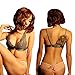 Ageless Sexy Underwear Bra, Top in Mixed Styles & Colors - Elastic and Stretch Strap, Bamboo Cotton Special Lining - Pack of 2;