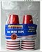 Goodtimes 2oz MINI RED PARTY CUPS (3 packs of 20 cups) ~ perfect size for liquor shots, Jello shots, serving condiments and kids love them too!
