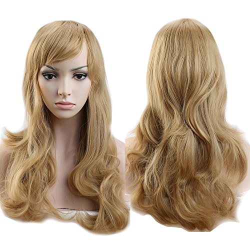 Long Curly Wavy Straight Full Hair Wigs Women Natural Cosplay Daily Party Dress Synthetic