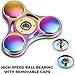 CellPRO Fidget Spinner - 5 to 8 Minutes Spinning Time - Fidget Toy Anti Stress Anxiety ADHD (Rainbow)