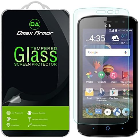 [2-Pack] Dmax Armor for ZTE Majesty Pro LTE [Tempered Glass] Screen Protector