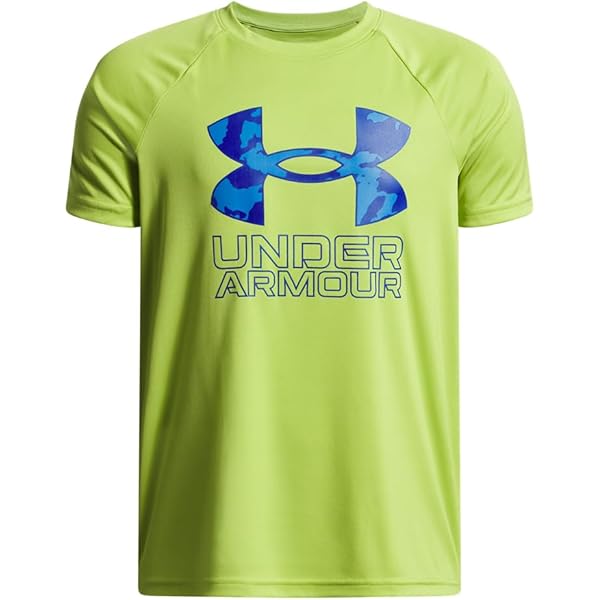 Amazon.com: Under Armour Boys Tech Split Logo Hybrid Short