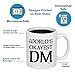Dungeon Master Mug - World's Okayest DM Coffee Mug - D20 Dice Roleplaying Nerdy 11oz Cup for Men, Women, Best Friend - Tabletop RTS RPG Mug