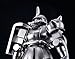 TAMASHII NATIONS Bandai Gm-02: Zaku II Chars Custom Model Mobile Suit Gundam, Bandai Absolute Chogokin Small Metal Statue