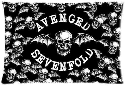 Custom AVENGED SEVENFOLD Pattern 11 Pillowcase Cushion Cover Design Standard Size 20X30 Two Sides