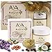 Sensitive Itchy Dry Skin Kit - Premium 100% Natural Face and Body Butter Moisturizer 1.7 oz & Lavender Soap 3.4 oz - Shea, Cocoa, Coconut & Olive Oil Blend Set