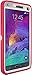 OtterBox Samsung Galaxy Note 4 Case Defender Series - Frustration-Free Packaging - Neon Rose (Whisper White/Blaze Pink)