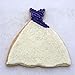 Ann Clark Cookie Cutters Gown Cookie Cutter, 5