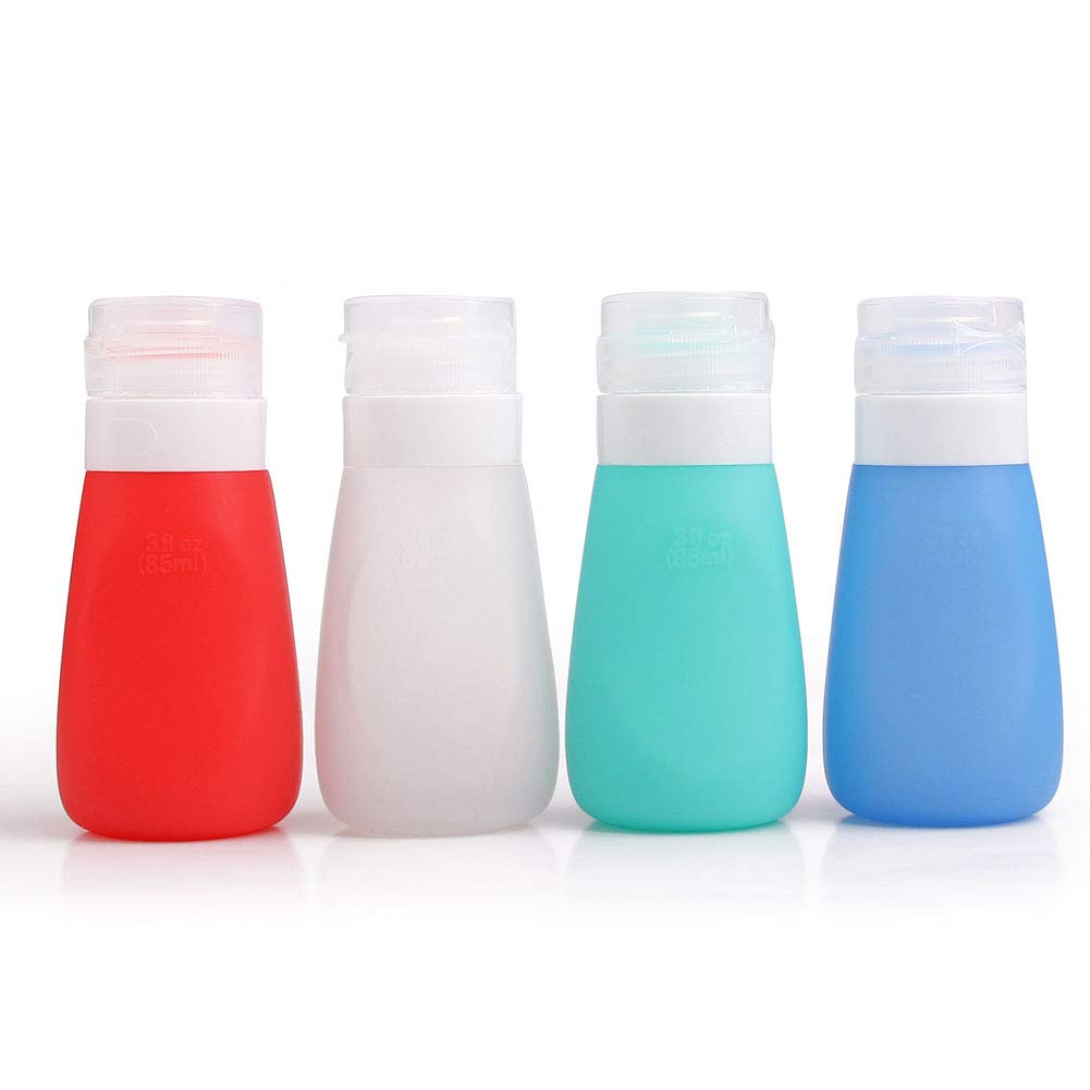 YINGGG Squeezy Portable Salad Dressing Bottles, set of 4 (85ML) Amazon