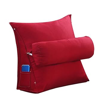 Amazon Com Zh Pillow Covers Bedside Triangle Cushion Office