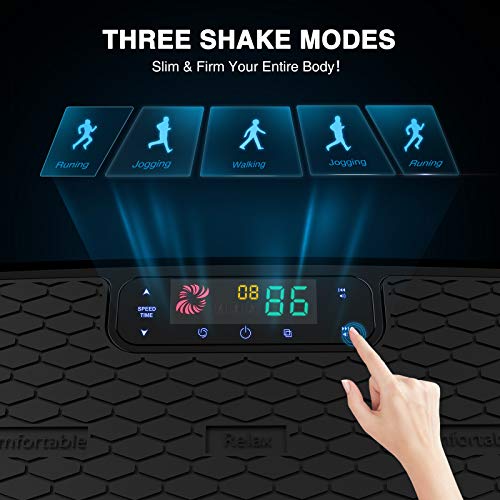 Natini Vibration Plate, Whole Body Vibration Platform Exercise Machine