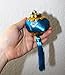 Lucore Colorful Chinese Lucky Lantern Ornaments - 6 pcs Multi-Color Silk Brocade Hanging Charms