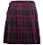 iLuv Ladies Knee 19" Length Kilt Lindsay