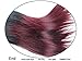 Wigsforyou@Straight 1B Burg 100% Human Hair 18-28inch Brazilian Human Hair Extensions 2 Tone Ombre Weaves 50g/set