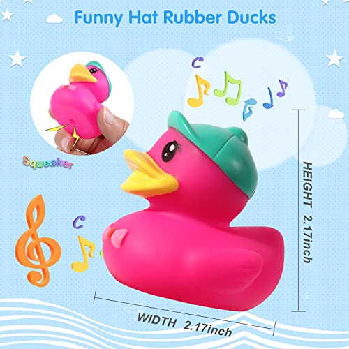 Rubber Ducks Toy Assortment Duckies for Kids 2", Halloween and