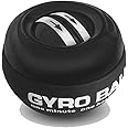 GOZATO Auto-Start Wrist Power Gyro Ball, Wrist Strengthener and Forearm Exerciser for Stronger Arm Fingers Wrist Bones and Muscle with LED Lights