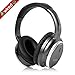233621 H501 Active Noise Cancelling Headphones with Microphone, Wired Over Ear Headphones Stereo Headsets with Case for Smartphone, Laptop, Tablet, PC (Space Grey/Upgraded)
