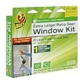 Duck Brand Indoor Window Shrink Film Insulator Kit, (2 Pack Extra Large Window)