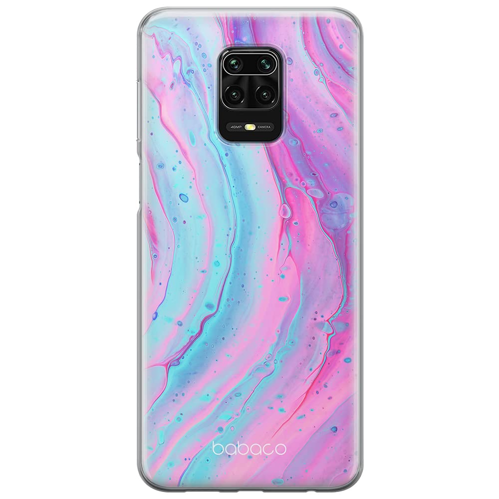 Babaco ERT GROUP mobile phone case for Xiaomi REDMI NOTE 9 PRO/ 9S original and officially Licensed pattern Abstract 012 optimally adapted to the shape of the mobile phone, case made of TPU