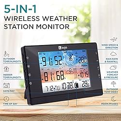 Logia 5-in-1 Wi-Fi Wireless Weather Station with