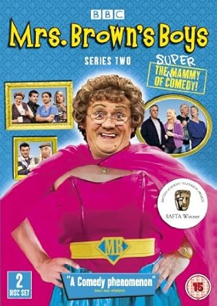 Amazon Com Mrs Brown S Boys Series 2 2 Dvd Set Mrs Brown S Boys Series Two Non Usa Format Pal Reg 2 Import United Kingdom Brendan O Carroll Jennifer Gibney Dermot