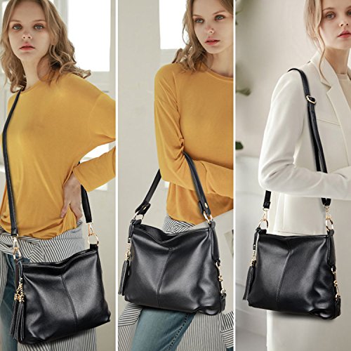 NOTAG PU Leather Hobo Handbag Top Handle Shoulder Bag Tote Bags with