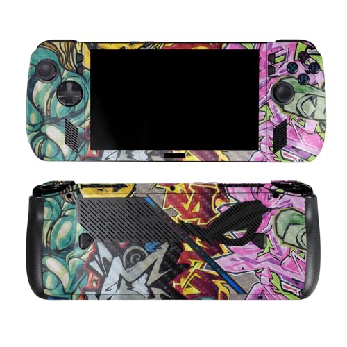 Carbon Fiber Skin Compatible with Asus ROG Ally X - Graffiti Wild Styles - Prem…