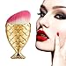 Start 4PC/Set Gold Brush Fish Scale Fishtail Powder Foundation Makeup Cosmetic All Shapes Brush